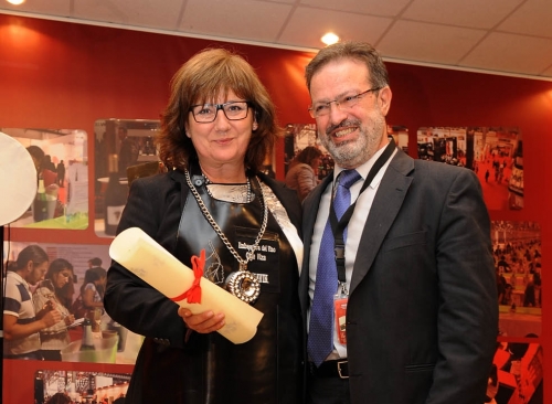 Olga Viza, embajadora del Vino en 2013