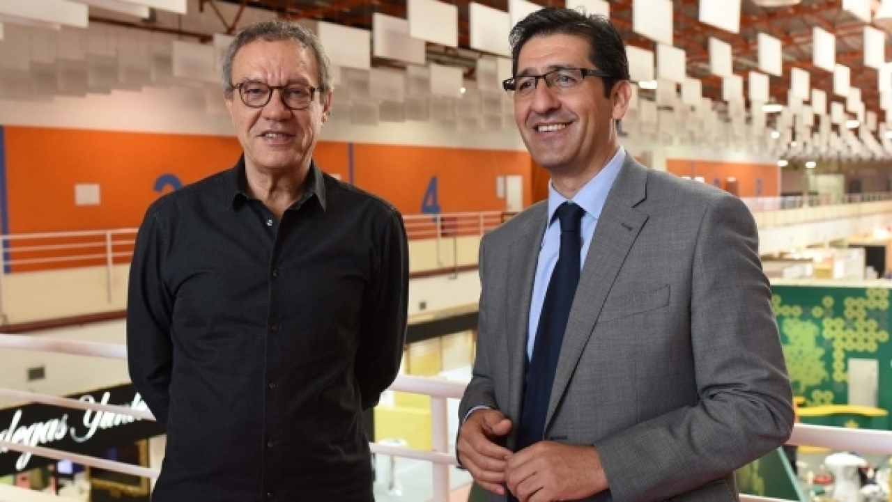 De izquierda a derecha Manuel Juliá y José Manuel Caballero, director y presidente de FENAVIN