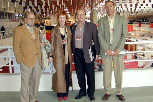 María Adánez, Emilio Gutiérrez Caba, José María Arcos y Agustín González