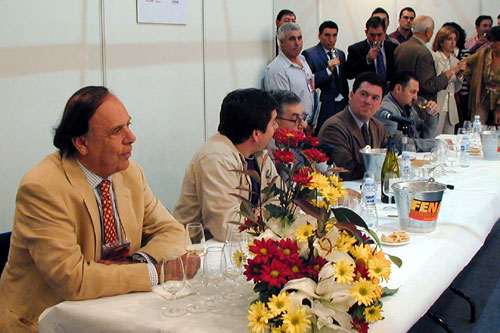 Carlos Falcó en la cata Grandes Pagos de España