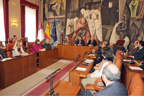 Image of the reception at the Provincial Palace