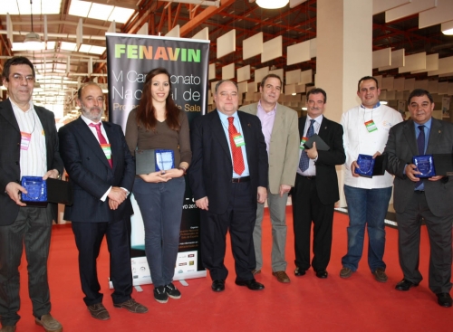Premiados por la Federación Nacional de Profesionales de Sala en FENAVIN-2013