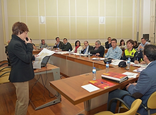 Reunión con los representantes de los diversos servicios de seguridad de Ciudad Real