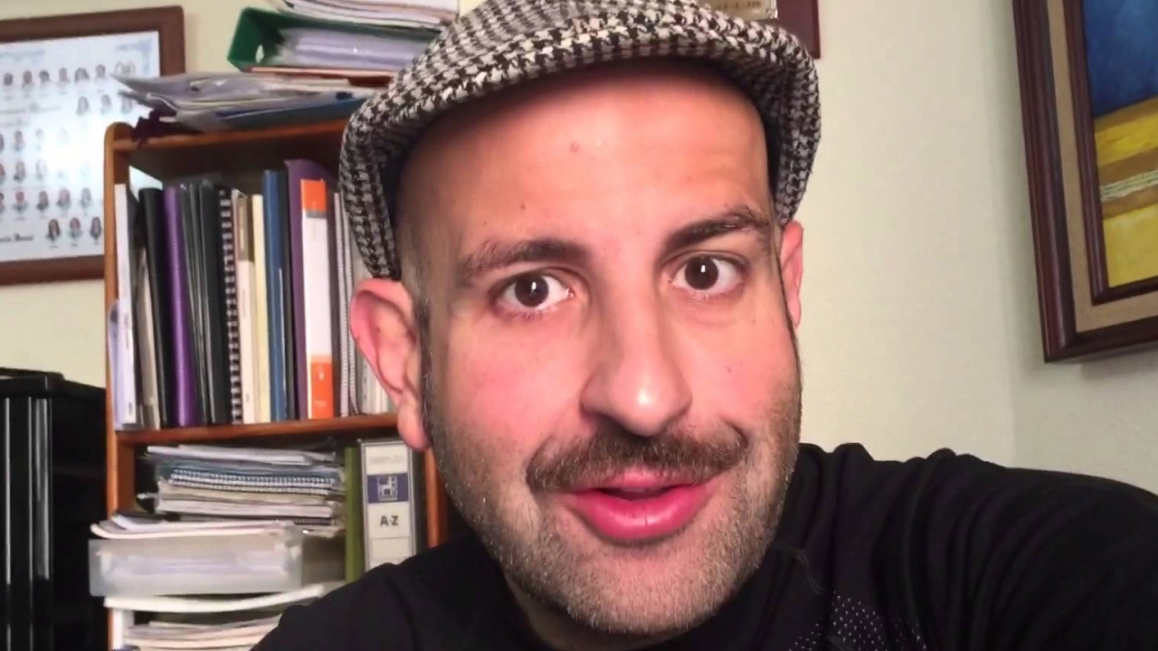 Agustín Durán, uno de los tres participantes en Humor con vino