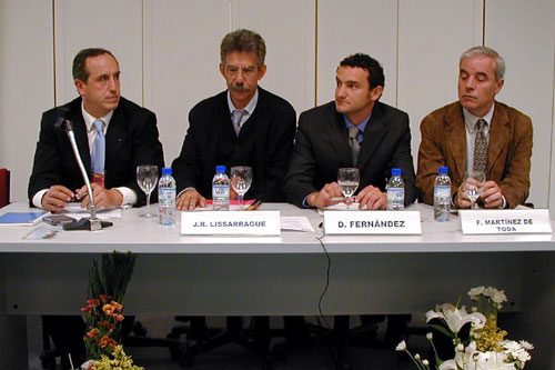 Vicente Sánchez-Migallón, José Ramón Lisarrage, Diego Fernández Pons y Fernando Martínez de Toda