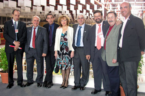Visita de José María Barreda a FENAVIN 2003