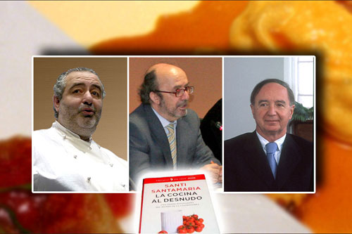 Santi Santamaría, Lorenzo Díaz y José Carlos Capell