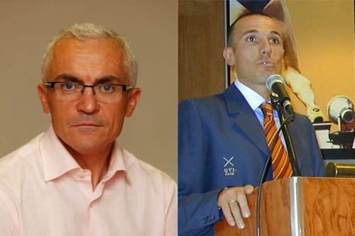 Paco García Caridad and Chema Martínez