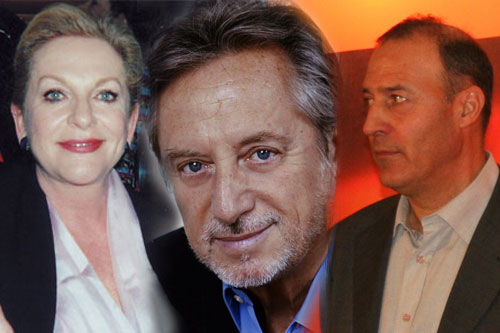 Concha Cuetos, Manuel Galiana y José María Arcos