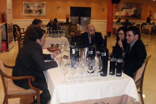 Image of the meetings held this Tuesday between Mexican importers and Ciudad Real wineries